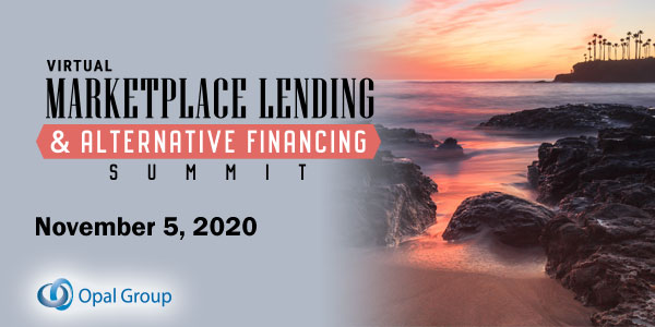 Marketplace Lending & Alternative Financing Summit November 2020 Virtual